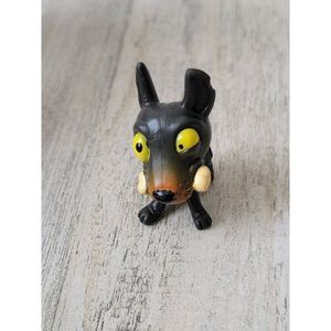 Moose mini scary rabid dog bone Chihuahua toy figure